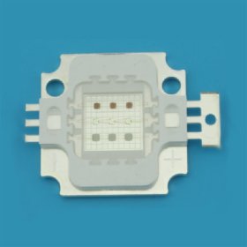 10W Full Color RGB High Power LED, Square