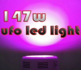 147W LED Grow Light IR Hydroponic System Plant UFO 49*3W