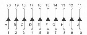 10 segment LED Display