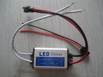 1*3W LED External power supply(AC180-260V)