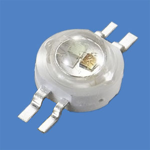 1W Full Color RGB High Power LED, 4 pin - Click Image to Close