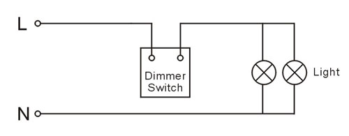 Lamp dimmer Switch, 220VAC [lamp dimmer Switch 01] - $5.00 ... dimmer switch wiring diagram for lamps 