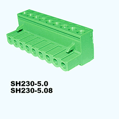SH230-5.0,SH230-5.08,Pluggable Terminal Blocks