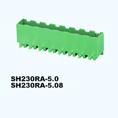 SH230RA-5.0,SH230RA-5.08,Pluggable Terminal Blocks