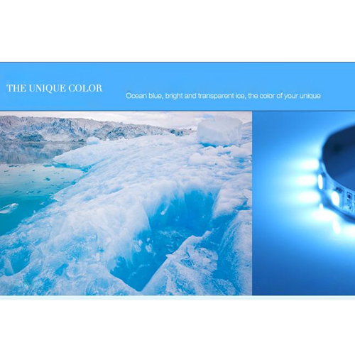Ice blue 5050 led strip lights 5m 300 LED - Click Image to Close