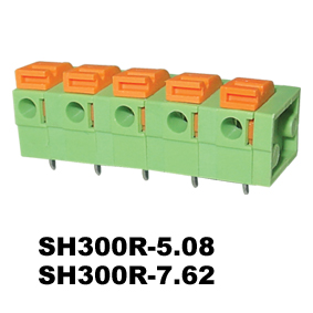 SH300R-5.08,Screwless Terminal Blocks