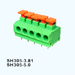 SH305-3.81,Screwless Terminal Blocks