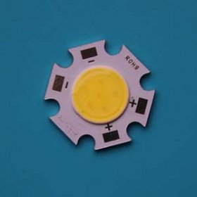 3W Star COB High power LED, 20mm