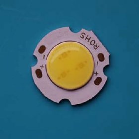 3W Round COB High power LED, 20mm