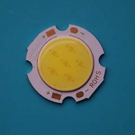 3W Round COB High power LED, 24mm