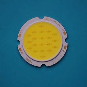 10W Round COB High power LED, 36mm