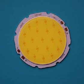 10W Round COB High power LED, 49mm