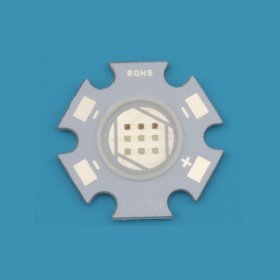 10W Full Color RGB High Power LED, Round