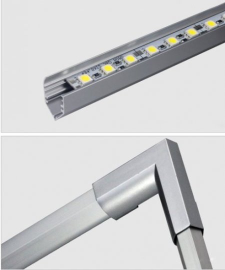 High Bright lights 5050 rigid led strip ,72leds/m