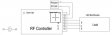 12A 4 Keys RF Wireless Controller For RGB LED Strip