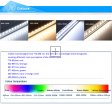 High Bright lights 5050 rigid led strip ,72leds/m