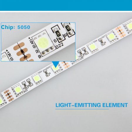 Ice blue 5050 led strip lights 5m 300 LED