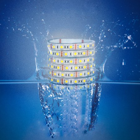 High Quality!5050 light strip,IP68 waterproof,5m,300 leds