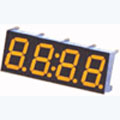 7 Segment Four Digit Yellow LED Display 0.36 Inch Anode