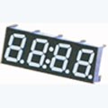 7 Segment Four Digit White LED Display 0.40 Inch Cathode