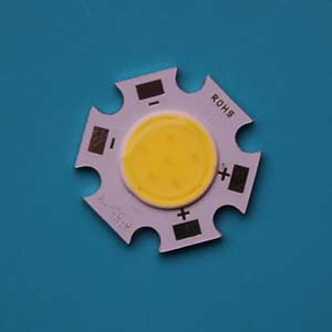5W Star COB High power LED, 20mm
