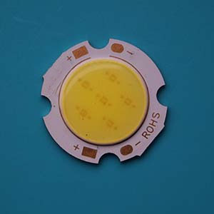 3W Round COB High power LED, 24mm