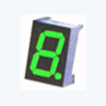 7 Segment Single Digit Green LED Display 0.36 Inch Anode
