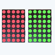 17.78mm (0.7 Inch) Bicolor Red & Green 5x7 Dot Matrix LED