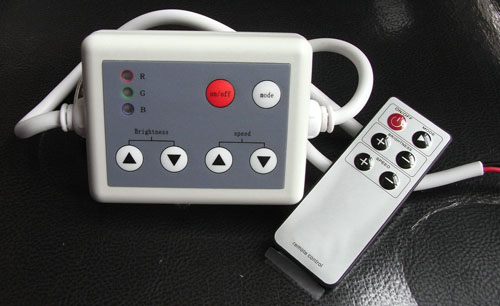 6 Keys IR Remote RGB LED Strip Controller